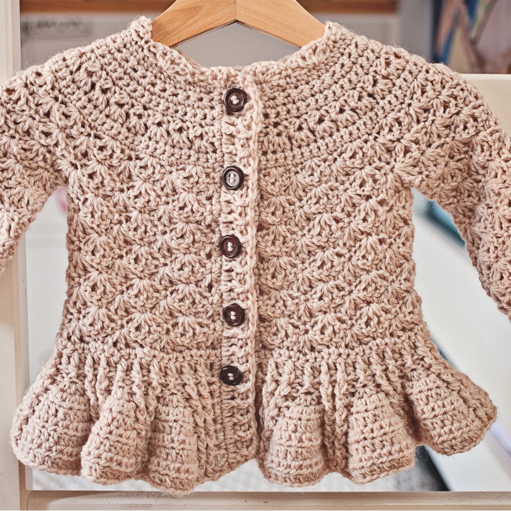 Handmade Crochet Cardigan Sweater